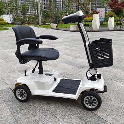 China 2022 china hot sale Folding electric 4 wheel Scooter adult Handicapped mobility scooters electric 4 wheel for sale