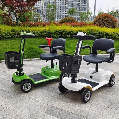 China hot selling Fast Speed 4 wheel electric scooter adult with adjustable seat For Elder People for sale