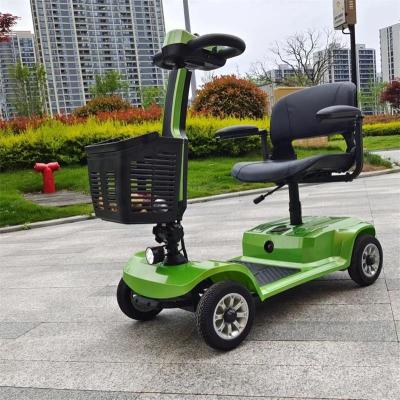 China cheap price electric mobility scooter with charger travel foldable ce electric mobility scooter 4 wheel for sale