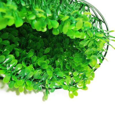 China Tourist Attractions factory wholesale Hot Selling Artificial Hedge Plant Panels Green Wall Panel Wedding Grass Backdrop Decoration for sale