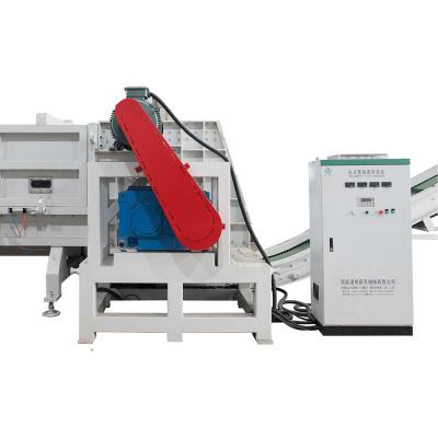 China Factory High Quality Horizontal Two Shafts Elant Shredder Machine For Large Diameter Pipe for sale