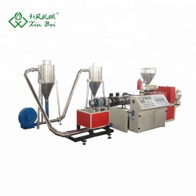 China Scrap Plastic Recycling Machine Recycling Plastic Granules Making Machine pp PE Granule Production Pelletizing Line for sale