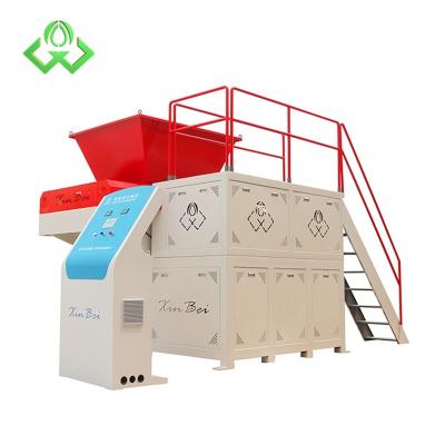 China Repair Machinery Workshops Factory Directly Wholesale Machine Movable Single Shaft Shredder For Pet Fiber for sale