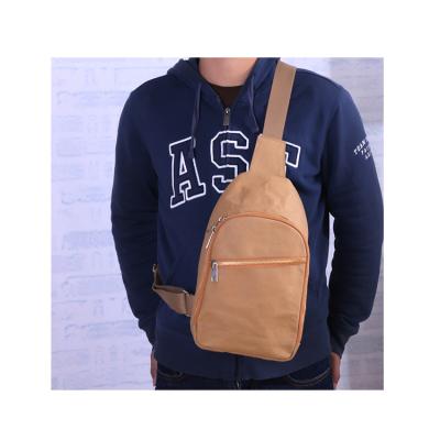 China Washable Paper Cross Body Sling Bag Wholesale Tote Simple Phone Men Tote Bag for sale