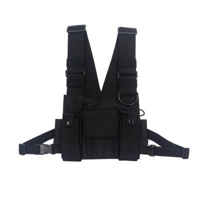 China Custom Color Cross Vest Fashion Chest Bag Body Chest Cross Chest Bag for sale