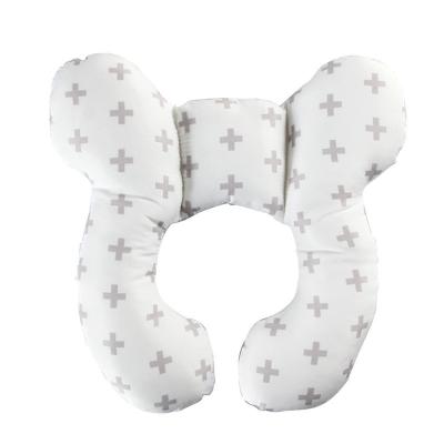 China Anti-bacteria New Arrival Bear Shape Pillow Soft 2022 Cotton Placing Baby Protector Pillow Washable Baby Pillow for sale