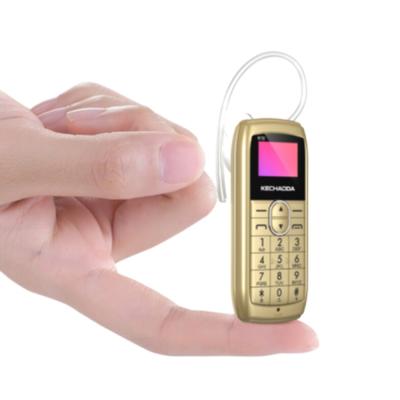 China KECHAODA K10 face recognition mobile phone and accessories 0.66 inch low price old man cell phone easy dial featureMobile phones for sale