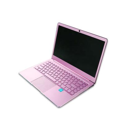 China Bluetooth factory stock win10 brand new laptop intel with camera wifi netbook 14 inch pink rugged PC OEM laptop wholesale for sale