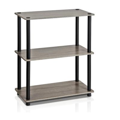 China Factory Viable 3 Layer Multifunctional Storage Racks For Office Household Metal Rack Book Shelves Storage Steel Racks And Brackets for sale