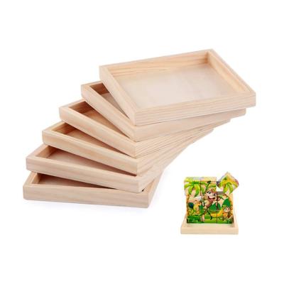 China Wholesale Custom Rustic Wooden Kitchen Snacks Dried Fruit Tray Rectangle Stroage Paulownia Tray Set for sale