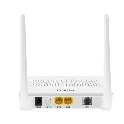 China Chool HSGQ-X111W 1Ge+1fe+1pots+2.4G wifi EPON GPON XPON ONU router compatible with HUAWEE ZTC EPON and GPON OLT for sale