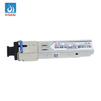 China Switch/OLT HSGQ-Bidi SFP Module /1310nm/1550nm/3.3V/LC 20KM 1.25G/10G-- 120KM SFP+ Modules for sale