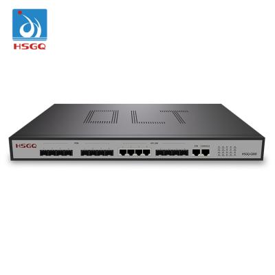 China HSGQ-G008 School GPON OLT 8 PON Ports Fiber Optic Equipment With 4*Ge Uplink Port FTTX Solutions Network GPON OLT for sale