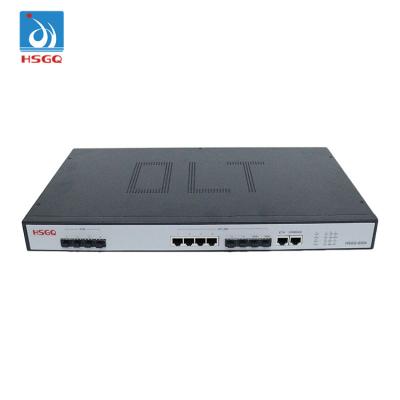 China School HSGQ-G004 GPON OLT 4 PON port support web management compatible with MA5680T fiber optic equipment for sale