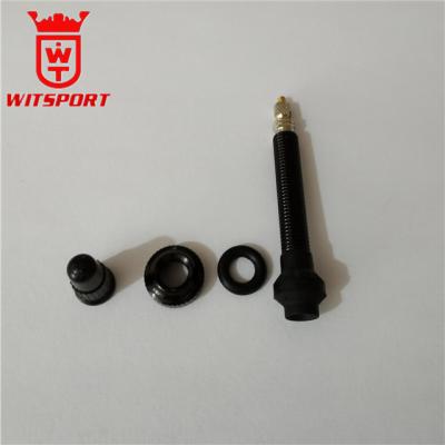 China Presta Light Tubeless 40mm Valve Stem With Removable Core WS-D03AX for sale