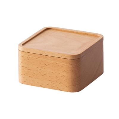 China Disposable Packaging Cabinet Solid Wood Gift Box Jewelry Box General Beech Wood Hair Accessories Watch Gift Box for sale