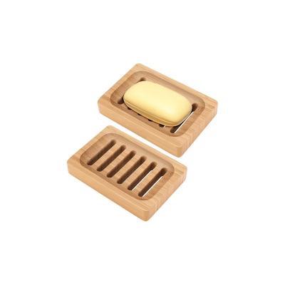 China Sustainable Bamboo Soap Dish Case Soap Holders For Shower, Kitchen Bathroom, Bamboo Soap Bar Holder Box For Shower Kitchen Sink for sale