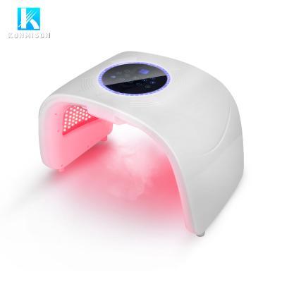 China Dye Removal Latest 7 Colors Pdt Facial Led Light Therapy Machine With Facial Steam And Laser Hair Growth for sale