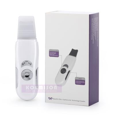 China Handheld Electric Face Cleaner Ultrasonic Skin Scrubber DEEP CLEANSING Machine for sale