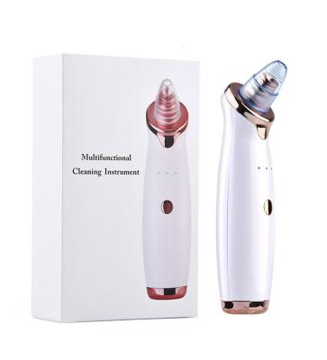 China Newest USB Charging Acne Treatment Pore Remover Nose Blackhead Remover Vacuum Facial Machine for sale