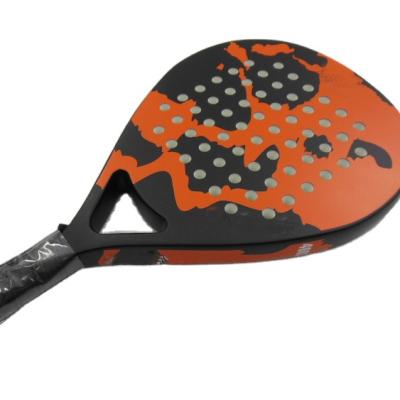 China Custom high quality soft carbon fiber beach tennis racket face soft tennis racket for sale