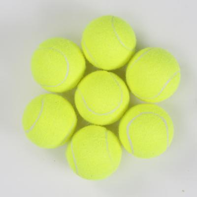 China natural rubber & wool felt factory wholesale professional pressurized tennis ball stretch tennis racket ball for sale