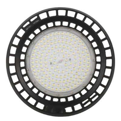 China Warehouse UFO Led High Bay Light With 60 90 120 Degree Reflector 100w 150w 200w 240w Clear Black Premium Light Body for sale