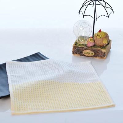 China square bamboo fiber dish washing towel reusable&washable bamboo fiber unpaper towels waffle woven zu verkaufen