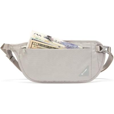 China Runners bag Anti-Theft RFID Blocking travel money belt Slim Soft Durable Sport Waist bag for sale