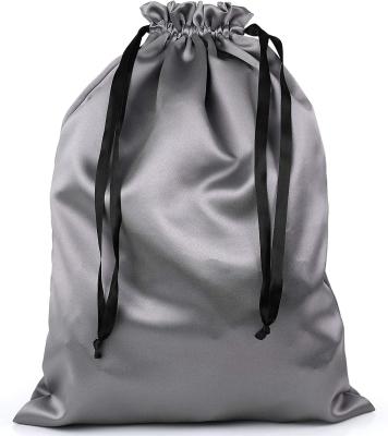 Китай custom Dust Cover Satin Storage Bags Thick Silk Cloth Pouch with Drawstring For Luxuries Handbags Tote Purses Boots продается