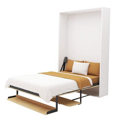 China Modern Simple Wall Bed Bedroom Furniture Foldable Multifunctional Foldable Solid Wood Murphy Bed for sale