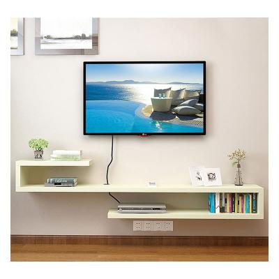 China Eco - Friendly Modern Wall Mounted Console TV Multi - Function Floating Shelf Rack for sale