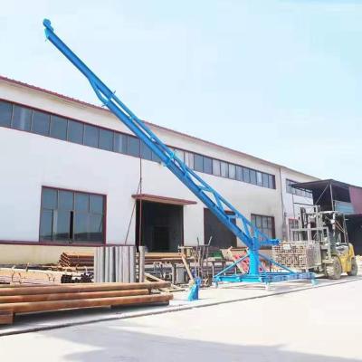 China Other Workshop, warehouse, fishing and other small cargo loading and unloading crane suitable for wharf deck high-rise fish pond crane for sale