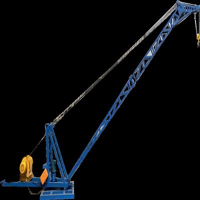 China Other Wharf deck high-rise fish pond crane, workshop, warehouse, fishing ground and other small cargo handling crane for sale