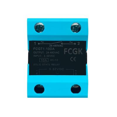 China SSR-10DA Factory Direct Sales Sealed DC Control AC Solid State Relay OEM andOriginal Manufacturer (FCGT1-10DA) for sale