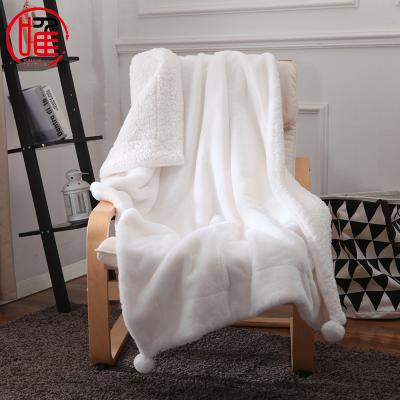 China Manufacturer Hot Sale Super Sherpa Soft Sublimation Baby Blanket Blank Printing Custom Anti-Static for sale