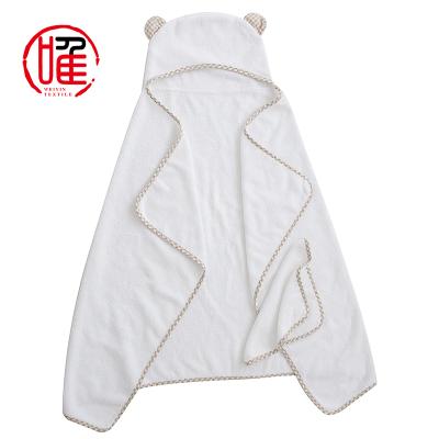 China Mink Soft Wearable Baby Muslin Technics Monthly Milestone Throw 100% Cotton Knitted Disposable Newborn Wrap Hooded Blanket Kids Blankets for sale