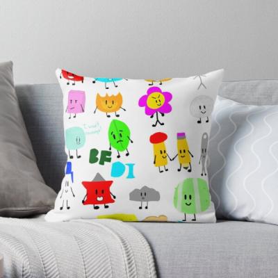 China Lowest Price Anti-Static Custom Printed Logo Square Pillow Cover Cartoon Design Pillow Case For Adult Children for sale