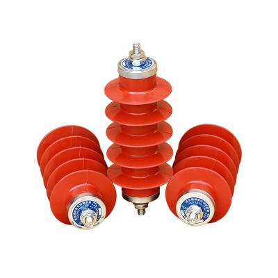 China Minsai 110kv Zinc Oxide Surge Arrester YH10WZ-108/208 High Voltage Compound Metal Oxide Surge Arrester HY5WR-17-45 for sale