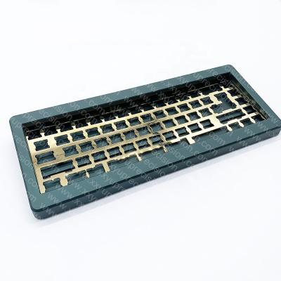 China CNC Aluminum Machining Customized 100%/80%/60% Brass Aluminum 6061 Keyboard Keypad Mechanical CNC Case for sale