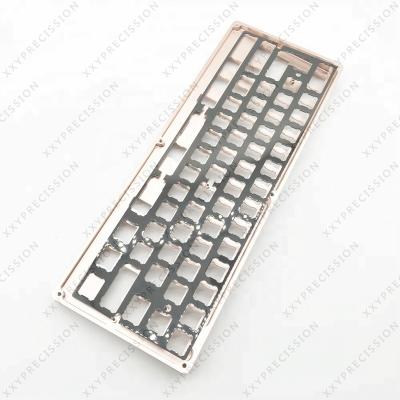 China OEM Aluminum Custom Aluminum Mechanical Keyboard Case 60% In Machining for sale