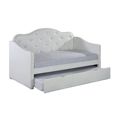 China (Size) High Quality Modern Adjustable PU Sofa Bed Upholstered Daybed for sale