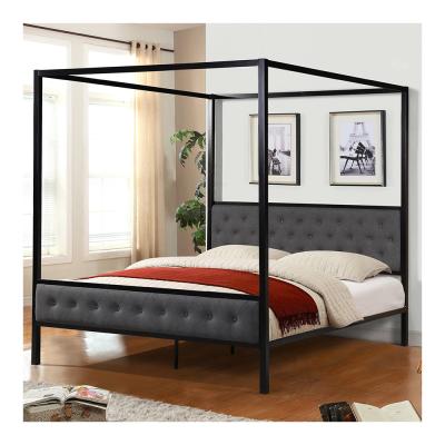 China Good Quality Bed Design Durable Minimalist Anti Mosquito Canopy Bed Customized Color for sale