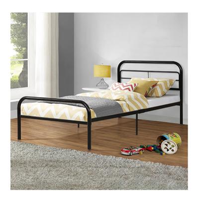 China Durable Customized Full Size Modern Metal Bed for sale