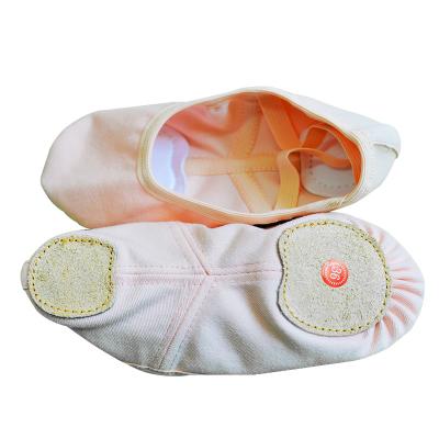 China Fashion\comfortable light soft girls\goods 2022 hot sale ballet shoes dancing shoes pop up split unique ballet shoes for sale