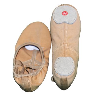 China Fashion\Full Comfortable\Durable Stretch Fabric Instep Dance Shoes For Women Girls Canvas Ballet Dance Shoes for sale