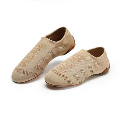 China Fashion\Comfortable\Durable\Breathable\Lit Jazz Dance Teacher Training Shoes Custom Made Soft Sole Yoga Shoes Indoor Shoes For Women for sale