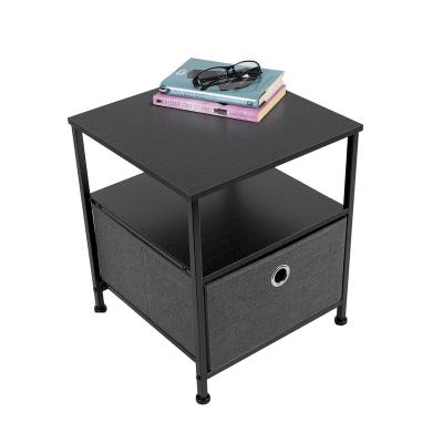 China Hollow Out China Factory Price Home Office Bedroom Metal 3 Tier Side Table for sale