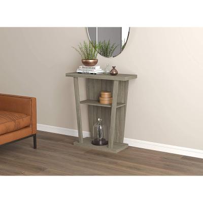 China Vonssen Modern Dark Taupe Console Table for sale