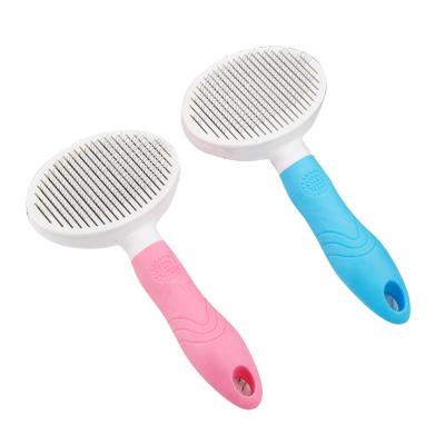 China Best Price Sustainable Self Cleaning Brush Pet Grooming Tool Pet Grooming Brush for sale